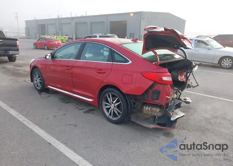 2017 Hyundai Sonata Sport 2.0T from USA, damaged, VIN 5NPE34AB6HH497803